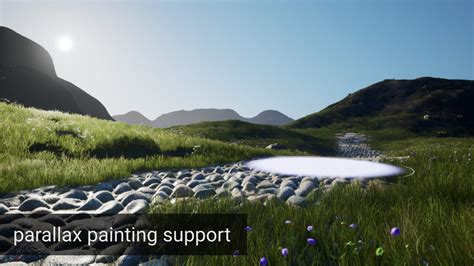 Openland Customizable Landscape Auto Material In Environments Ue