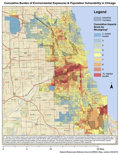 A Clever New Nrdc Map Shows Which Chicago Neighborhoods Are Most At