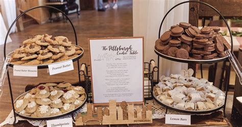cookie tables a pittsburgh wedding tradition are popping up at lancaster county weddings [tips