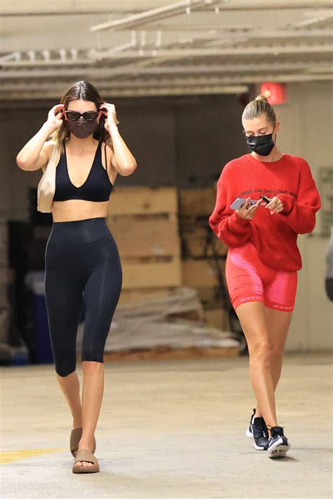 Kendall Jenner And Hailey Bieber Give The Grocery Run Look A Fashion