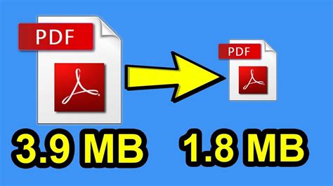 How To Reduce PDF File Size Same PDF Quality Less File Size YouTube