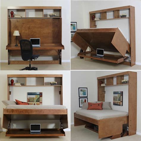10 Murphy Beds With Integrated Desks Your Home Office And Bedroom