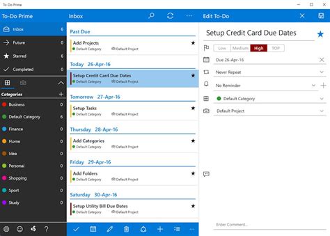 Best modern windows gtd app. Developer Submission: To-Do Prime updated to Universal ...
