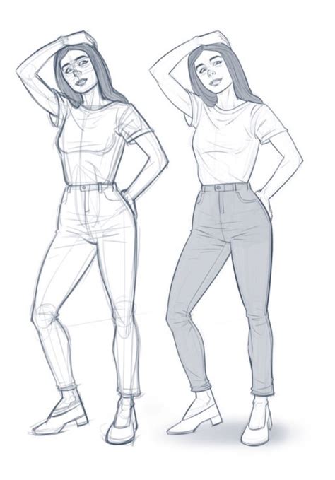 How To Draw A Realistic Person Body Fakenewsrs