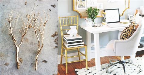 Objects start to blend into the background. Gold Accent Home Decor 2 - DECORHUBNG