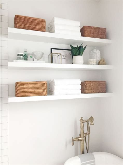 25 Amazing Diy Floating Shelves For Bathroom To Easy Organize