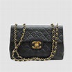 Chanel Classic Large Jumbo Flap Bag // Black Quilted Lambskin - Vintage ...