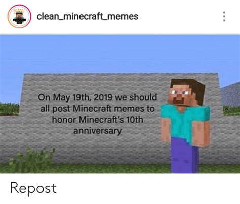 29.01.2021 · the list of the funniest minecraft memes. Clean Minecraft Memes on May 19th 2019 We Should All Post ...