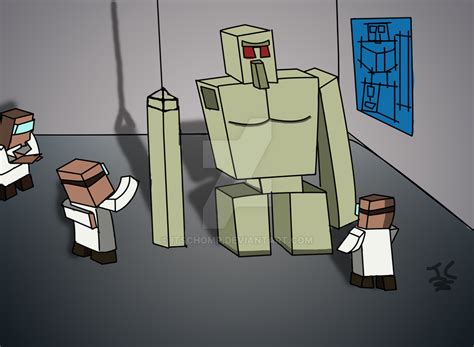 Minecraft Iron Golem By Itschomp On Deviantart