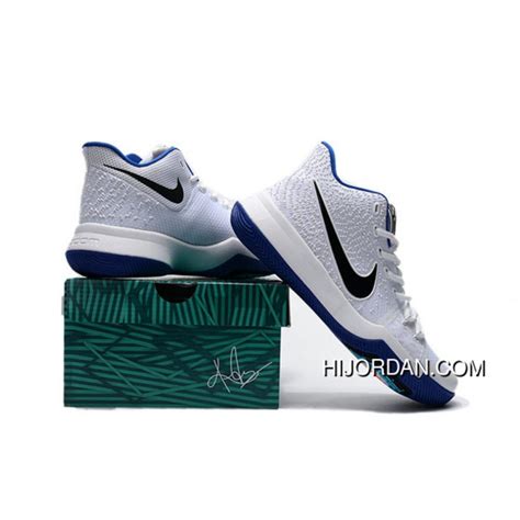 As years have gone by, the nike kyrie has been upgraded with the latest nike technology and innovative design. Kyrie Shoes Nike Kyrie Irving 3 Kids White Black Blue Best ...