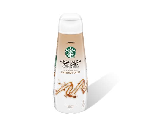 Starbucks Almond And Oat Non Dairy Hazelnut Latte Coffee Enhancer