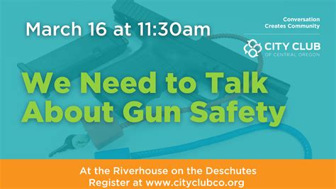 We Need To Talk About Gun Safety Ktvz Events