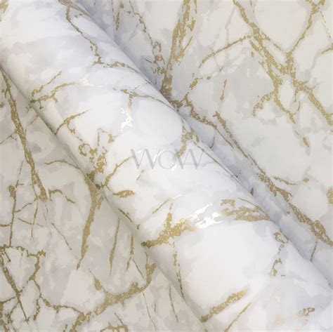 Fine Decor Marble Wallpaper Metallic Geometric Feature