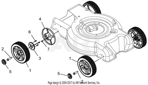 Ariens 911375 021657 025999 Razor Lmsp Ce Parts Diagram For Wheels