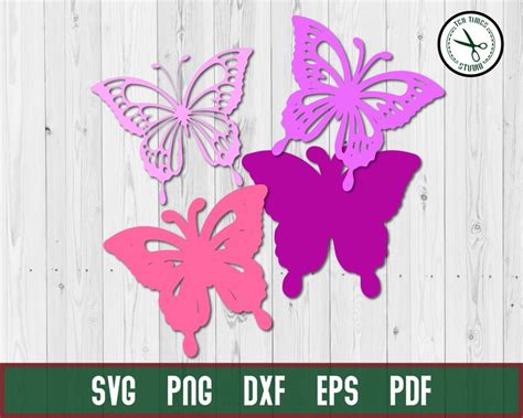 209 Cricut 3D Butterfly Svg Free SVG PNG EPS DXF File - Free Download
