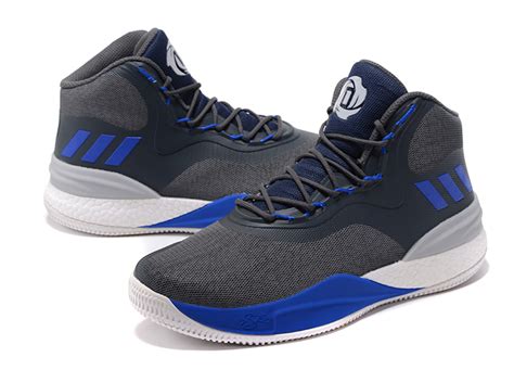 Shop with afterpay on eligible items. adidas D Rose 8 blue gray black men's basketball shoesCheap