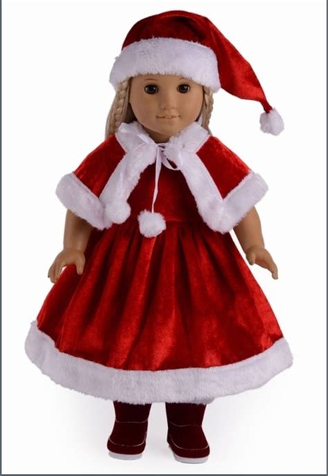 2016 New Style Popular 18 Inch American Girl Doll Christmas Clothes