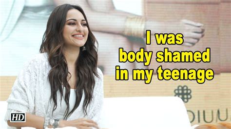 I Was Body Shamed In My Teenage Sonakshi Sinha Youtube