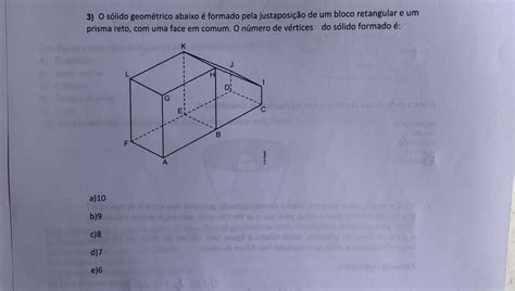 O S Lido Geom Trico Abaixo Formado Pela Justaposi O