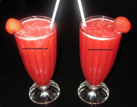 Homemade Fresh Fruit Strawberry Juice Strawberry Juice Fresh Fruit Frozen Drinks