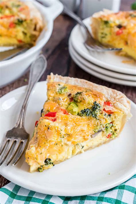 Vegetable Quiche Recipe Shugary Sweets
