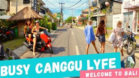 Why Canggu Bali Is So Busy 😎😍 Youtube
