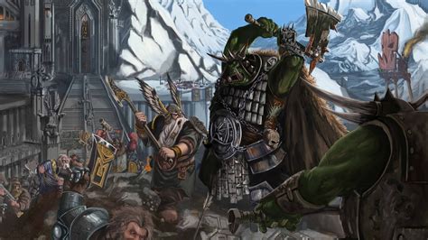 Warhammer Orc Wallpaper Wallpapersafari