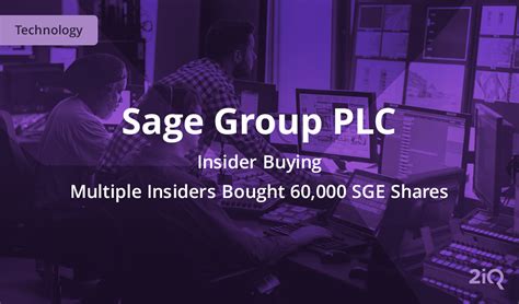 Insider Buying Sage Group Sees Purchases From Multiple Insiders