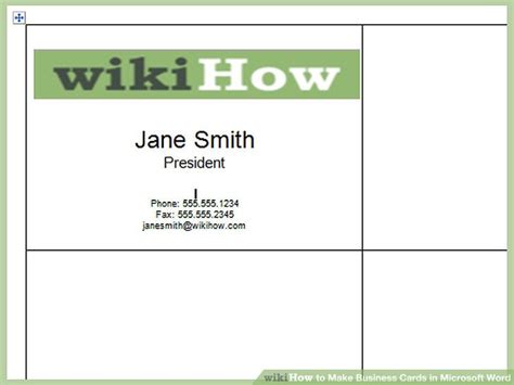 Avery is a common business card paper manufacturer: How to Make Business Cards in Microsoft Word (with Pictures)