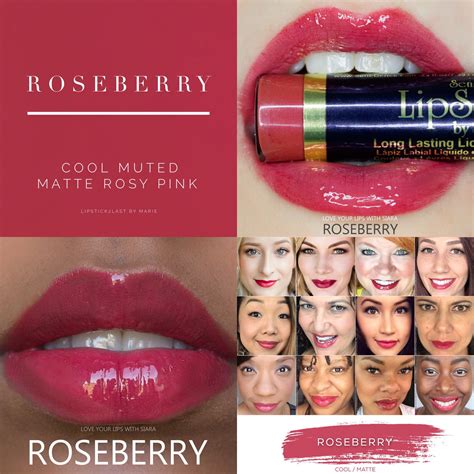 RoseBerry LipSense Is Lip Color That Lasts 4 18 Hours It Wont Smudge