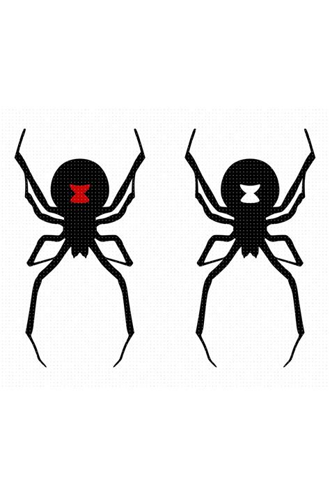 Black Widow Spider Available In Svg Dxf Eps And Png Clipart File