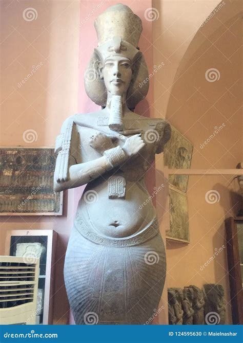 The Unique Statue Of King Akhenaten A Heavy Solid Stone Made In Egypt Agrohort Ipb Ac Id