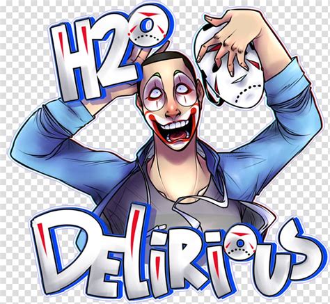 H2o Delirious T Shirt Clothing Male Youtuber T Shirt Transparent