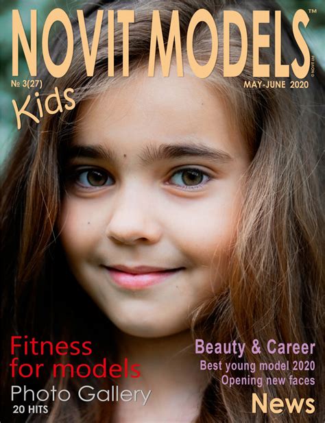 Magazine Novit Models Kids №32020 Novit Models Kids Page 1 88