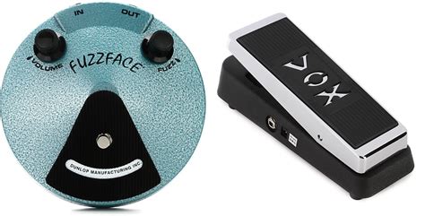 Dunlop Jhf1 Jimi Hendrix Fuzz Face Pedal Bundle With Vox Reverb