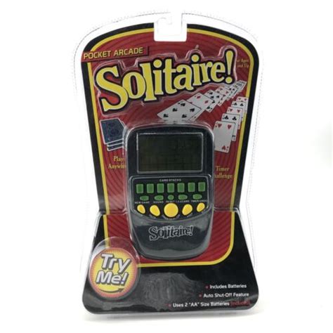 Westminster Solitaire Handheld Travel Electronic Pocket Arcade Game Ebay