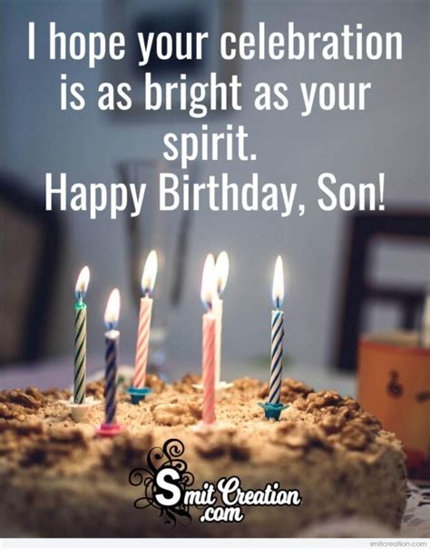 Happy Birthday Wish For Son Smitcreation Com