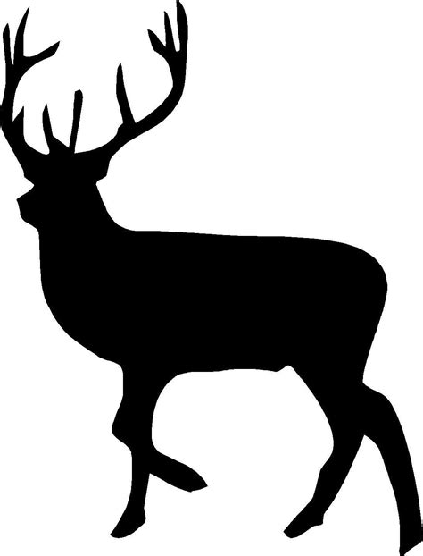 Deer Images Black And White Free Download On Clipartmag