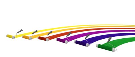 Paint Rollers Colours Render Illustration Roller Png Transparent