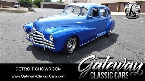 1947 Pontiac 4 Door Gateway Classic Cars Detroit 1981 Det Youtube