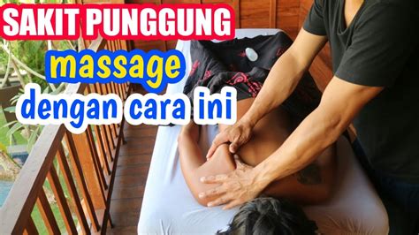 Cara Memijat Punggung Scoliosis Youtube