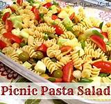 Picnic Recipes Pasta Salad Photos