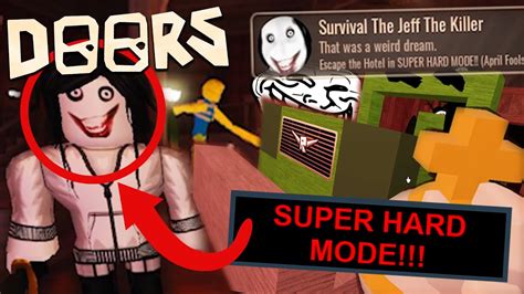 Super Hard Mode Complete Roblox Doors Youtube