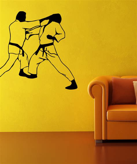 Vinyl Wall Decal Sticker Martial Arts Fight Osmb546 Stickerbrand