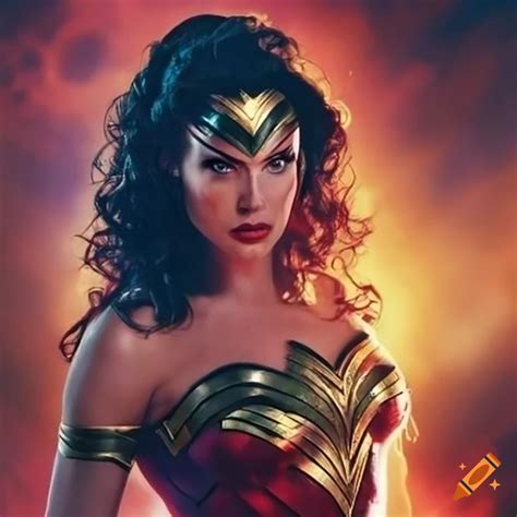 Photo Of A Word Superhero Resembling Wonder Woman On Craiyon
