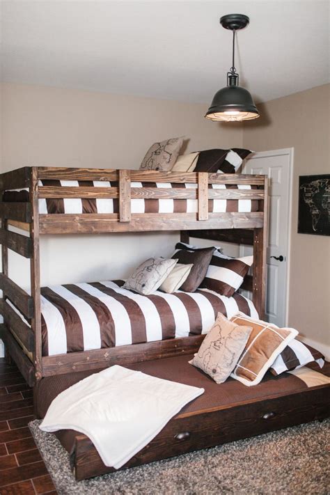 Try some of these small bedroom ideas with bunk beds to conserve and improve the area. Decorating Shared Kids Rooms | Bunk bed designs, Home, Bed ...