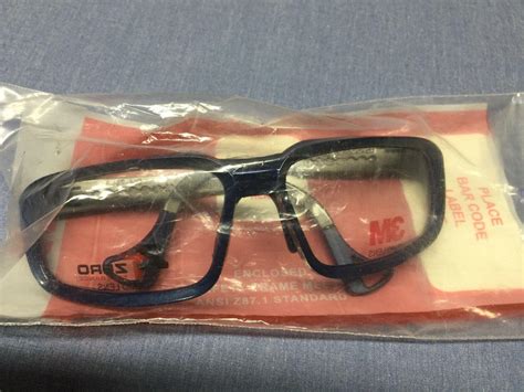 3m zt100 prescription safety eyeglasses blue gray