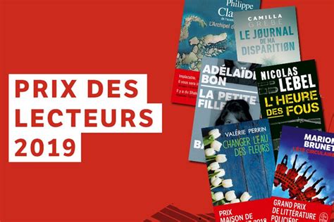 Prix Des Lecteurs Et Choix Des Libraires 2019 Du Livre De Poche