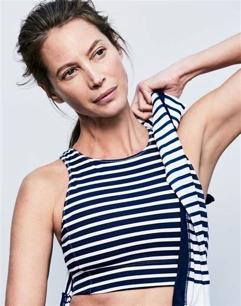 New Balance For Jcrew Performance Crop Top In Stripe And New Balance