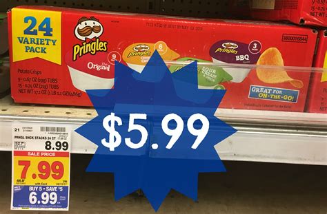 Print And Save New Pringles Snack Pack Coupon For Kroger Sale Kroger Krazy